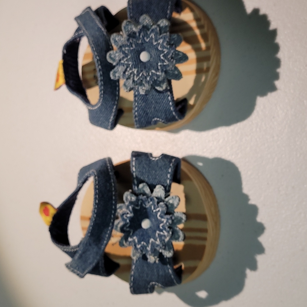 Build A Bear denim sandals